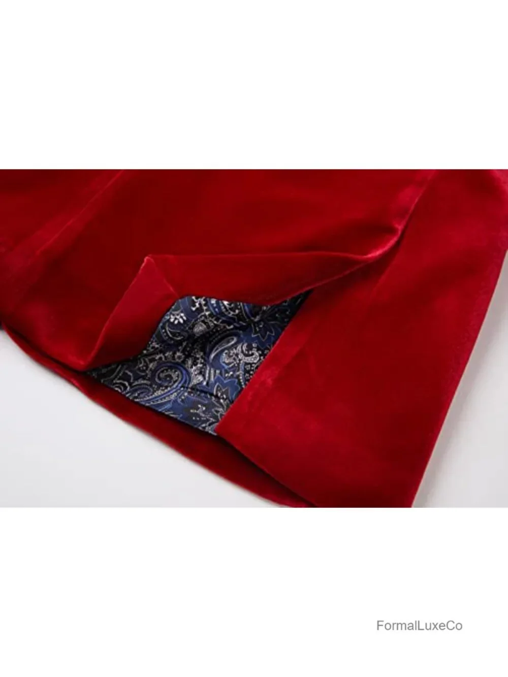 Velvet Blazer Men Slim Fit One Button Sport Coat Wedding Prom